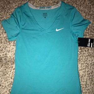 Nike Pro Dri Fit Competition Base Layer V-Neck